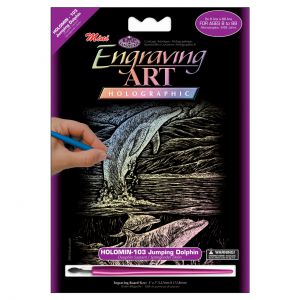 Wydrapywanka R&L A5 Holo, Delfiny